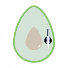 Купить balvi магнитная доска с маркером avocado 27142