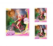 Купить игротрейд кукла на велосипеде с аксессуарами 200051965