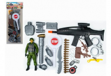 Купить yako игровой набор военный 20 предметов m9214 m9214