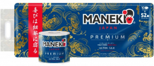 Купить maneki бумага туалетная ocean с ароматом океанского бриза 3 слоя 10 рулонов 4895228900296