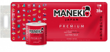 Купить maneki бумага туалетная red гладкая без аромата 3 слоя 10 рулонов 4895228900135