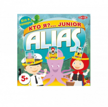 Купить tactic games настольная игра кто я? junior alias 56385