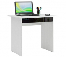 Купить mf master стол письменный милан 2я глянец (основание белое) мст-сдм-2я-б