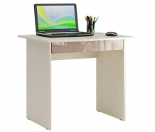 Купить mf master стол письменный милан 2я глянец (основание дуб молочный) мст-сдм-2я-м