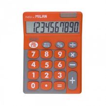 Купить milan калькулятор настольный 10 разрядов двойное питание 145х106х21 мм duo 