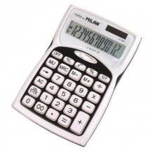 Купить milan калькулятор настольный полноразмерный 12 разрядов 1152012bl 