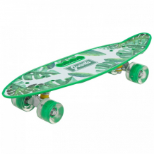 Купить n.ergo скейтборд светящийся gravital leaves gravital leaves