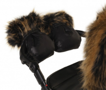Купить reindeer муфты для рук с меховой отделкой muff-bl-fur