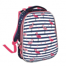 Купить schoolformat рюкзак ergonomic фламинго и сердечки рюкжк2-фмс
