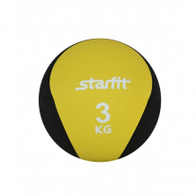 Купить starfit медбол pro gb-702 3 кг 