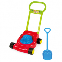 Купить тебе-игрушка детский игровой набор для песочницы газонокосилка + лопатка 50 см 