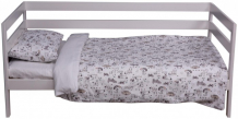 Купить постельное белье вомбатик 1.5 спальное собачки (3 предмета) sof-1103-sob