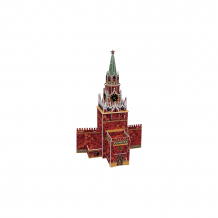 Купить 3d пазл rezark "спасская башня", 33 элемента ( id 10017395 )