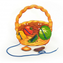 Купить шнуровка нескучные игры "корзина с овощами" ( id 10207426 )