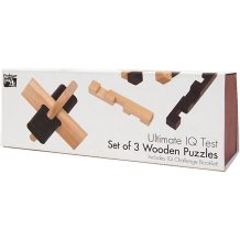 Купить набор из 3 головоломок professor puzzle из дерева ( id 10323959 )