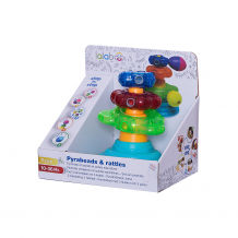 Купить развивающая игрушка lalaboom пирамида, 9 предметов ( id 10619880 )