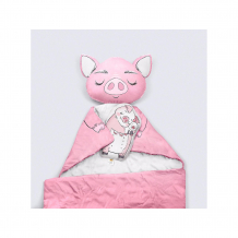 Купить подушка ligra "свинка" ручной работы, 20х35 см, серая ( id 10627205 )
