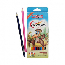 Купить набор цветных карандашей koh-i-noor "птицы", 12 цветов ( id 10627298 )