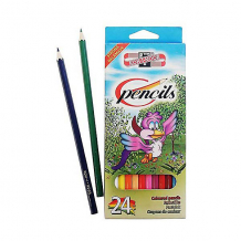 Купить набор цветных карандашей koh-i-noor "птицы", 24 цвета ( id 10627302 )
