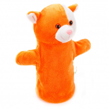 Купить мягкая игрушка на руку жирафики "кот", 25 см ( id 10728176 )