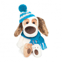 Купить мягкая игрушка budi basa собака бартоломей baby в шапочке и шарфе, 19 см ( id 10733083 )