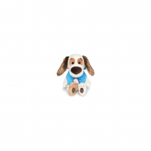 Купить мягкая игрушка budi basa собака бартоломей baby в слюнявчике, 19 см ( id 10733099 )