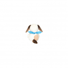 Купить мягкая игрушка budi basa собака бартоломей baby в слюнявчике, 19 см ( id 10733099 )