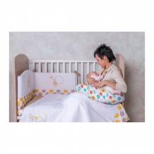 Купить подушка для кормления polini kids медвежонок винни "чудесный день", разноцветный ( id 10853211 )