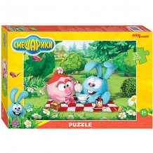 Купить мозаика step puzzle 35 maxi "смешарики" ( id 11205285 )