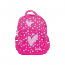 Купить рюкзак brunovisconti «сердце», розовый ( id 11236694 )