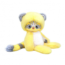 Купить мягкая игрушка budi basa lori colori эйка (eika), жёлтый, 30 см ( id 11371205 )