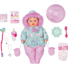 Купить игрушка baby born кукла интерактивная зимняя, 43 см, кор. ( id 11406175 )