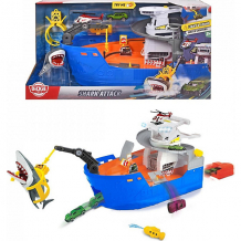 Купить игровой набор dickie toys "атака акулы", 50 см, свет и звук ( id 11406425 )