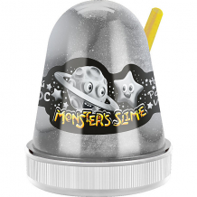 Купить слайм monster slime серебряный космос, 130 гр ( id 11675202 )