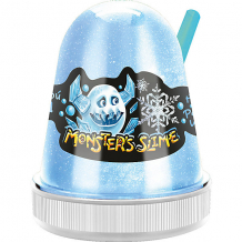 Купить слайм monster slime цветной лед, голубой, 130 гр ( id 11675239 )