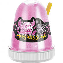 Купить слайм monster slime цветной лед, розовый, 130 гр ( id 11675311 )