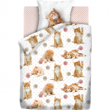 Купить детское постельное белье 1,5 сп 4 you cute kittens ( id 12342737 )