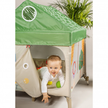 Купить манеж happy baby alex home бежево-зелёный ( id 12367136 )