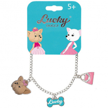 Купить браслет-цепочка orange lucky doggy, с йорком ( id 12812683 )