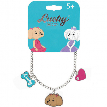 Купить браслет-цепочка orange lucky doggy, с пуделем ( id 12812687 )