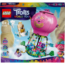 Купить конструктор lego trolls 41252: путешествие розочки на воздушном шаре ( id 13005174 )