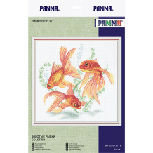Купить набор для вышивания panna "золотые рыбки" ( id 13009212 )