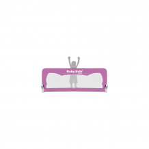 Купить барьер для кроватки baby safe ушки, 120х42 см, розовый ( id 13278154 )