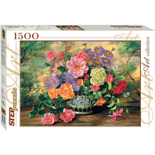 Купить мозаика "puzzle" 1500 "цветы в вазе" ( id 13335600 )