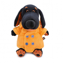 Купить мягкая игрушка budi basa собака ваксон ваксон в меховом пальто, 29 см ( id 13408043 )