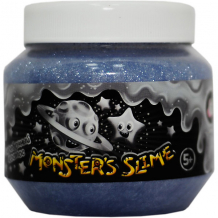 Купить слайм классический monster's slime золотой космос, 120 мл ( id 13451958 )