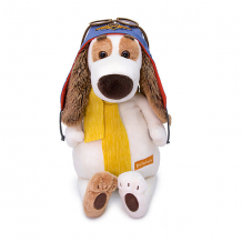 Купить мягкая игрушка budi basa собака бартоломей в шлеме, 27 см ( id 13660193 )