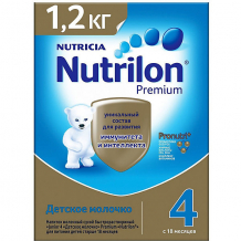 Купить детское молочко nutrilon junior premium 4, с 18 мес, 1200 г ( id 15149297 )