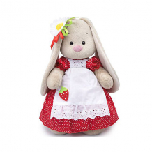 Купить одежда для мягкой игрушки budi basa платье красное в белый горошек и белый фартук, 32 см ( id 15448909 )