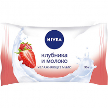 Купить мыло nivea "клубника и молоко", 90 г ( id 15639130 )
